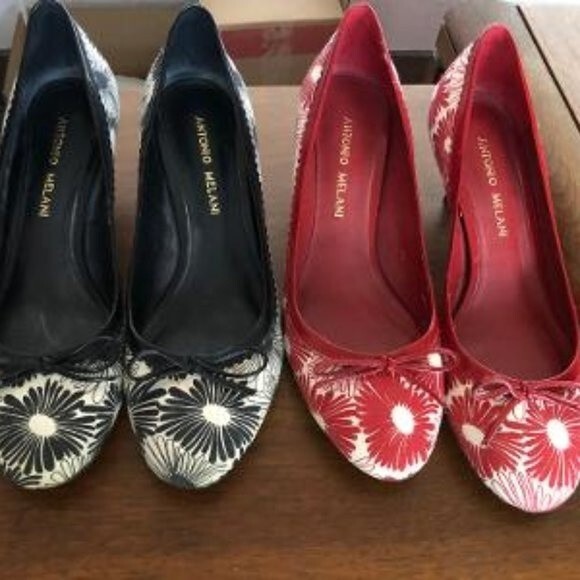 ANTONIO MELANI SIZE 7 PUMPS - 2 PAIRS - Picture 1 of 11